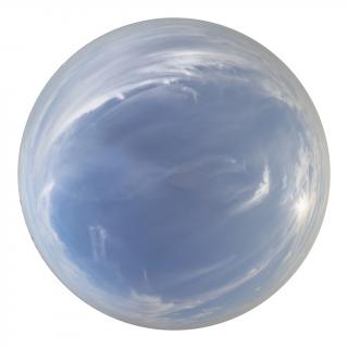 HDRi Skydome of Clouded Sky 16K